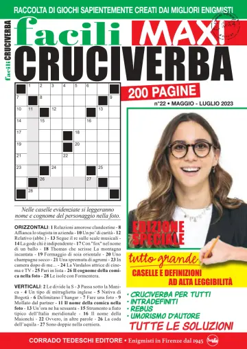 Facili Cruciverba Maxi - 10 mayo 2023