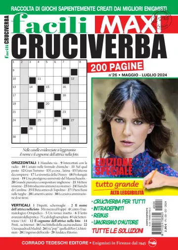 Facili Cruciverba Maxi - 9 May 2024