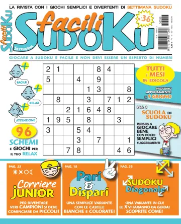 Facili Sudoku - 10 ma 2023