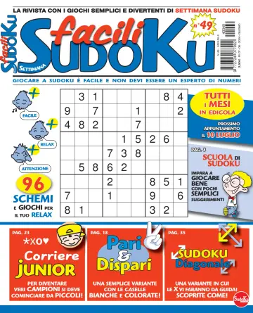 Facili Sudoku - 7 Meh 2024