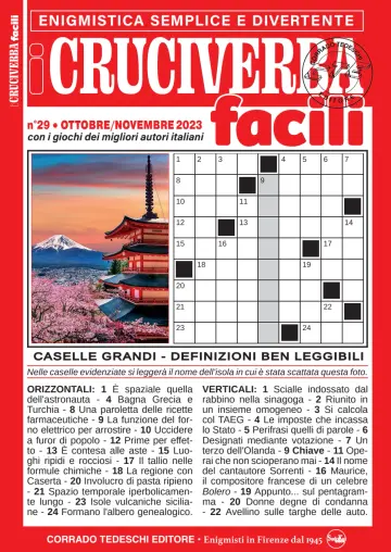 I Cruciverba Facili - 15 九月 2023