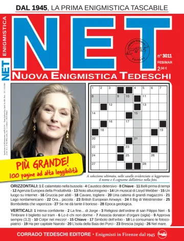 Nuova Enigmistica Tedeschi - 30 1월 2024