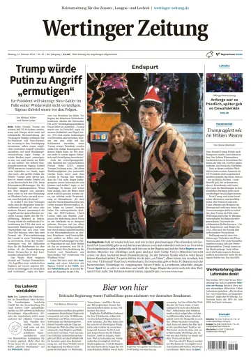 Wertinger Zeitung - 12 Feb 2024
