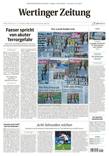Wertinger Zeitung - 25 Mar 2024