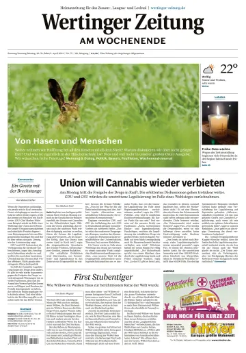 Wertinger Zeitung - 30 Mar 2024