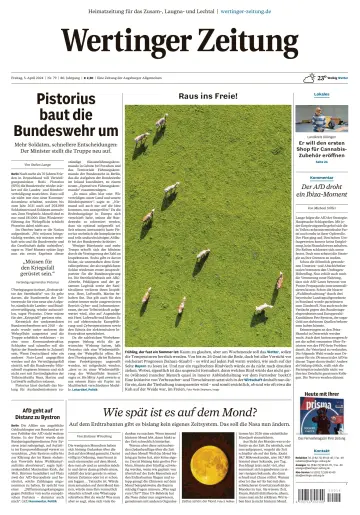 Wertinger Zeitung - 05 4月 2024