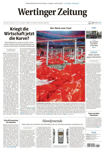 Wertinger Zeitung - 2 May 2024