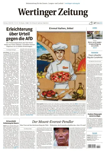 Wertinger Zeitung - 14 mayo 2024