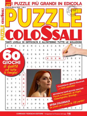 Puzzle Colossali - 13 Jan. 2023