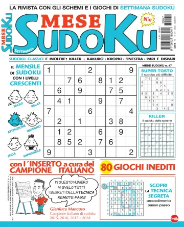 Settimana Sudoku Mese - 13 Jan. 2023