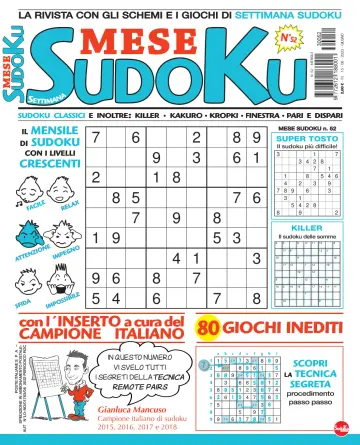 Settimana Sudoku Mese - 15 июн. 2023