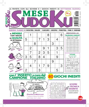 Settimana Sudoku Mese - 09 八月 2023