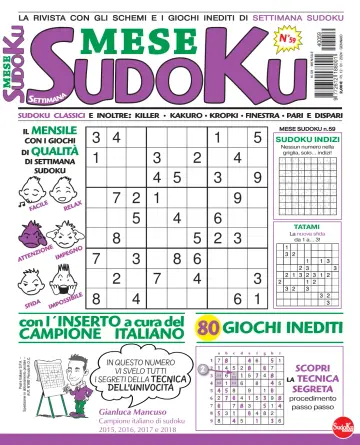 Settimana Sudoku Mese - 12 Oca 2024