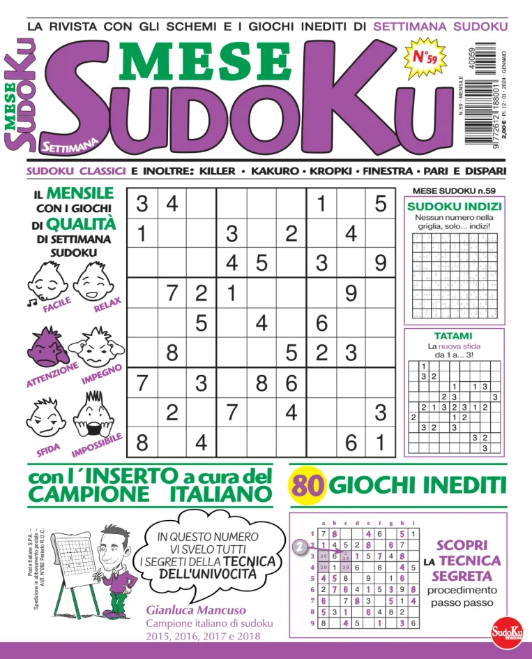 Settimana Sudoku Mese