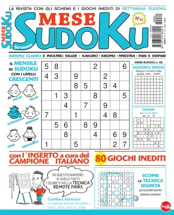 Settimana Sudoku Mese - 12 Ebri 2024