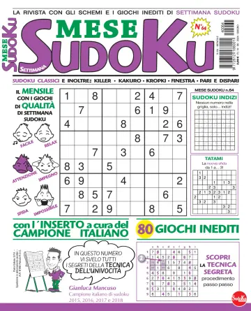Settimana Sudoku Mese - 14 Meh 2024