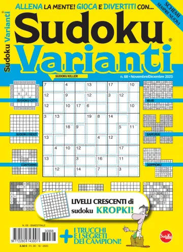 Sudoku Varianti - 20 ott 2023