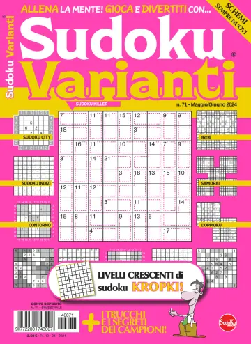 Sudoku Varianti - 19 abril 2024