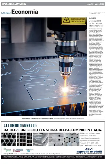 Corriere della Sera (Bergamo) - 21 Mar 2022