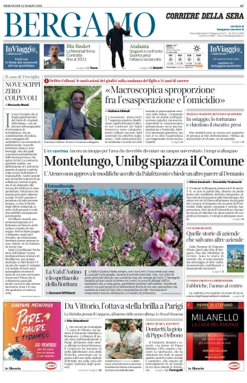 Corriere della Sera (Bergamo) - 23 Mar 2022