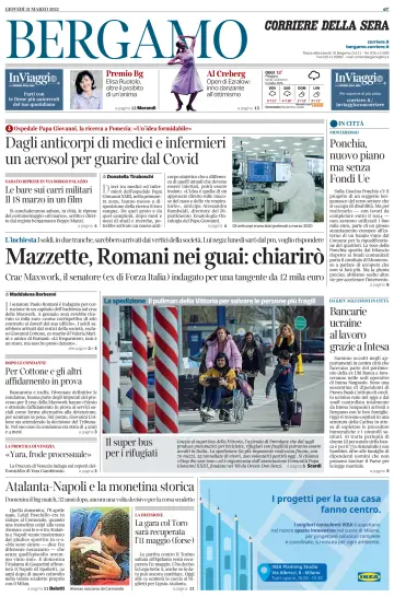 Corriere della Sera (Bergamo) - 31 Mar 2022