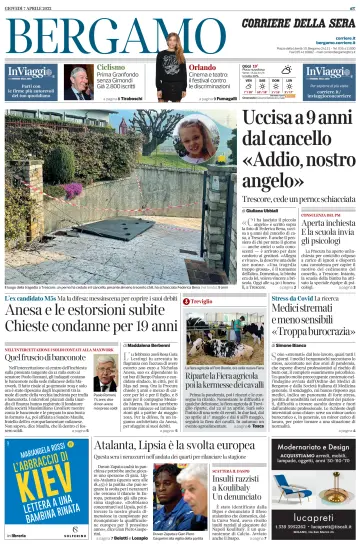 Corriere della Sera (Bergamo) - 7 Apr 2022
