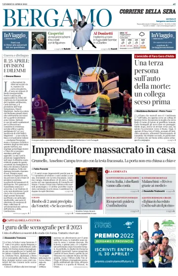 Corriere della Sera (Bergamo) - 22 Apr 2022
