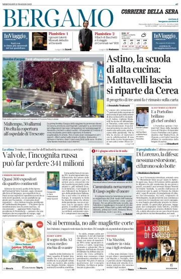 Corriere della Sera (Bergamo) - 25 May 2022