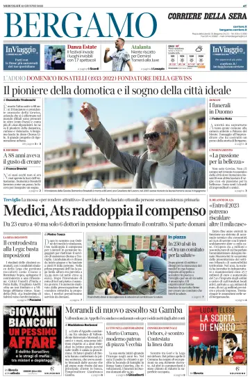 Corriere della Sera (Bergamo) - 15 Jun 2022