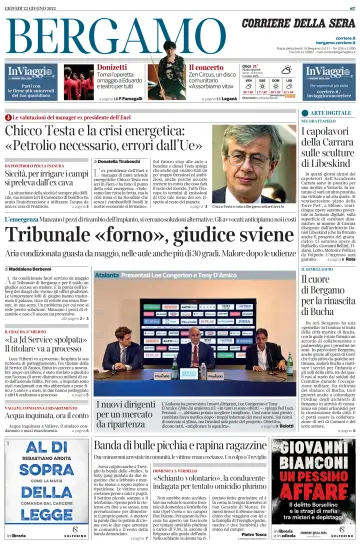 Corriere della Sera (Bergamo) - 23 Jun 2022
