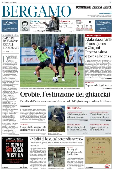 Corriere della Sera (Bergamo) - 5 Jul 2022