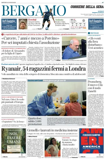 Corriere della Sera (Bergamo) - 14 Jul 2022