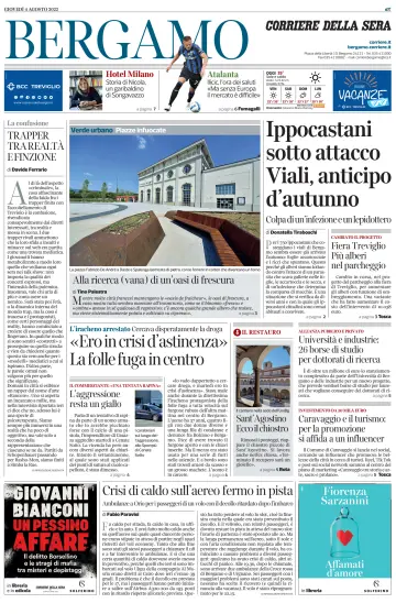 Corriere della Sera (Bergamo) - 4 Aug 2022