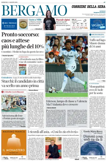 Corriere della Sera (Bergamo) - 7 Aug 2022