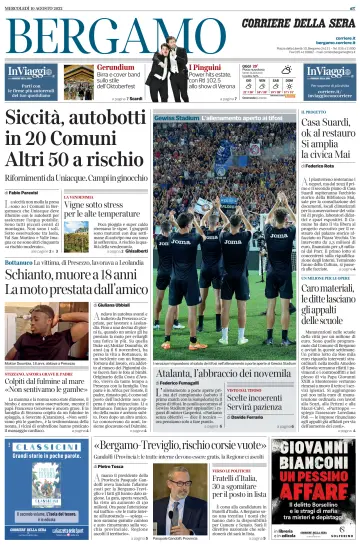 Corriere della Sera (Bergamo) - 10 Aug 2022
