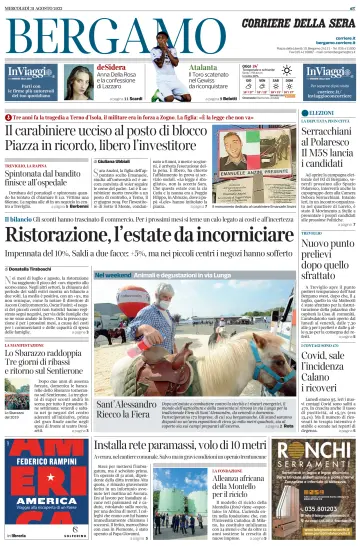 Corriere della Sera (Bergamo) - 31 Aug 2022