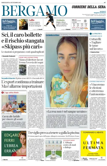Corriere della Sera (Bergamo) - 14 Sep 2022