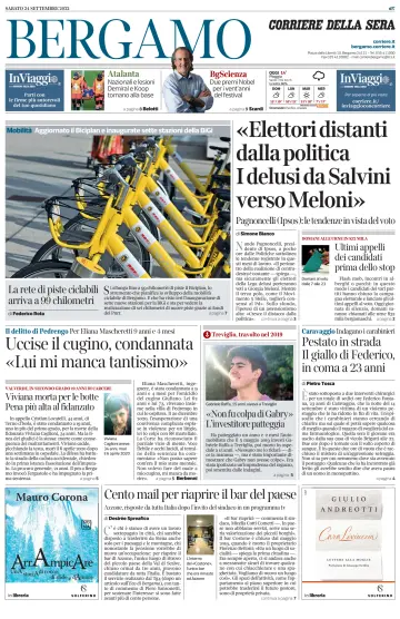 Corriere della Sera (Bergamo) - 24 Sep 2022