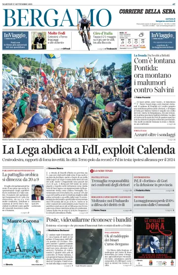 Corriere della Sera (Bergamo) - 27 Sep 2022