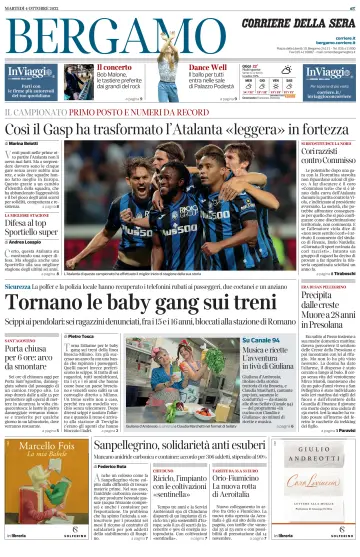 Corriere della Sera (Bergamo) - 4 Oct 2022