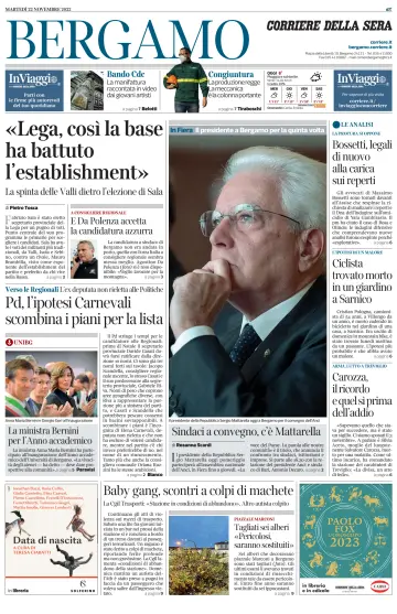 Corriere della Sera (Bergamo) - 22 Nov 2022