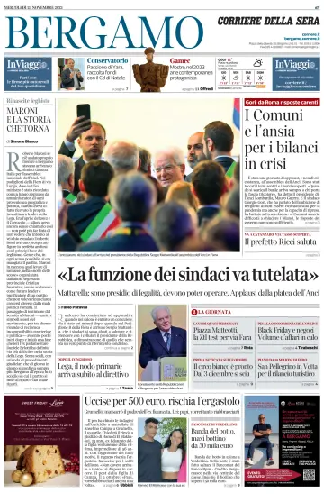 Corriere della Sera (Bergamo) - 23 Nov 2022