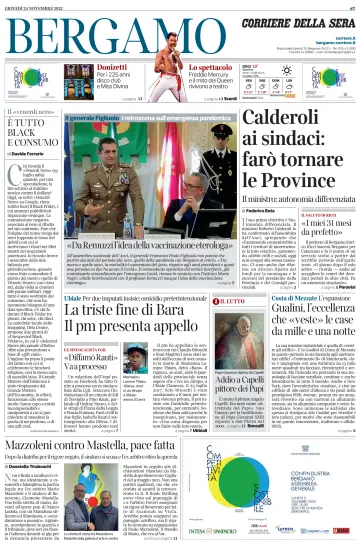 Corriere della Sera (Bergamo) - 24 Nov 2022