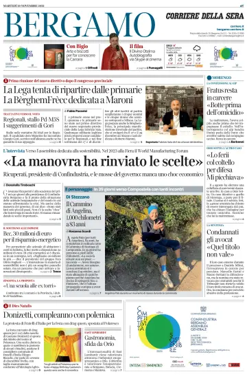 Corriere della Sera (Bergamo) - 29 Nov 2022