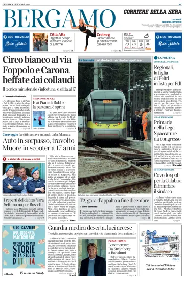 Corriere della Sera (Bergamo) - 8 Dec 2022