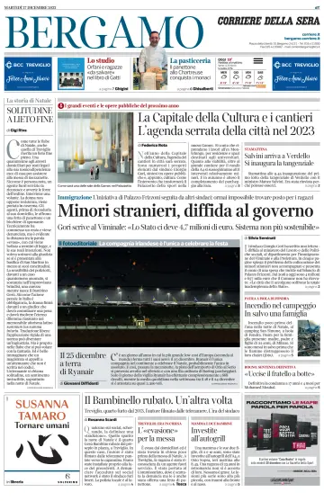 Corriere della Sera (Bergamo) - 27 Dec 2022