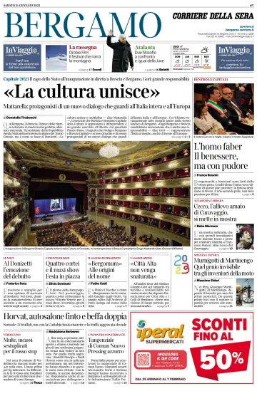 Corriere della Sera (Bergamo) - 21 Jan 2023