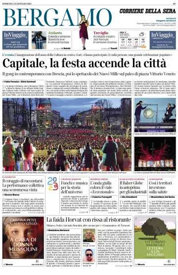 Corriere della Sera (Bergamo) - 22 Jan 2023