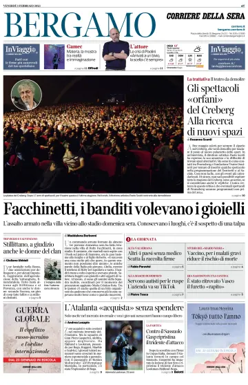 Corriere della Sera (Bergamo) - 3 Feb 2023