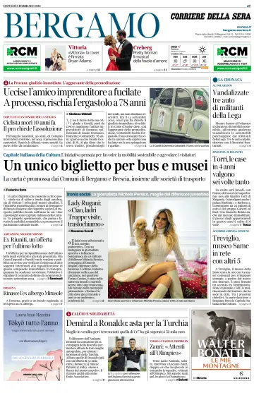 Corriere della Sera (Bergamo) - 9 Feb 2023